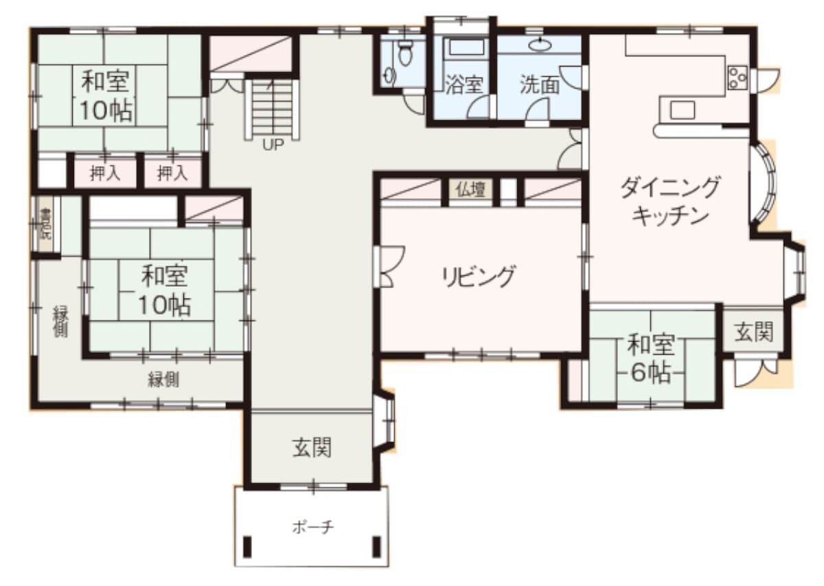 Shirako property first floor plan